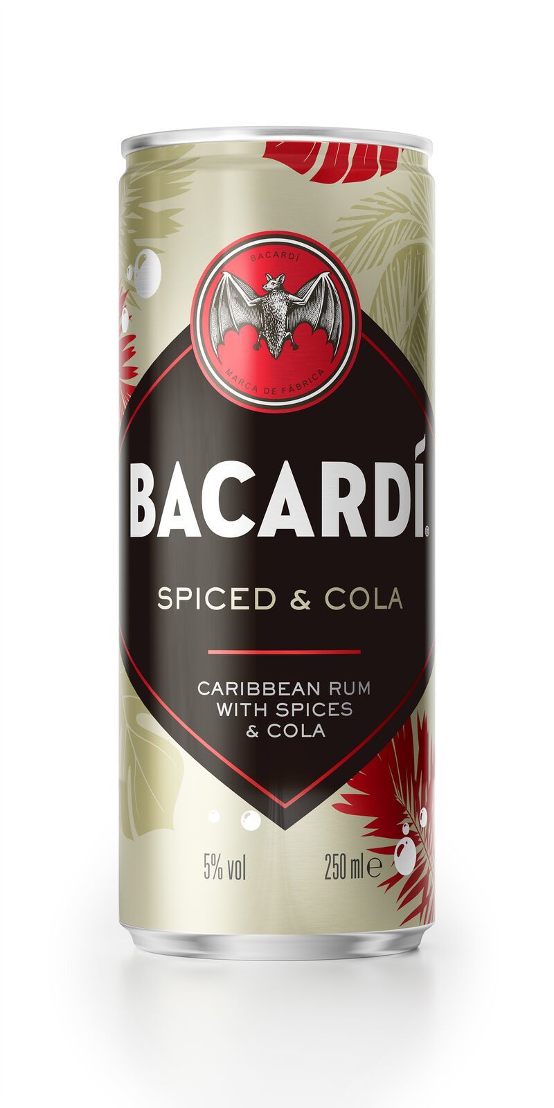 BACARDI & COLA CANS 250X12